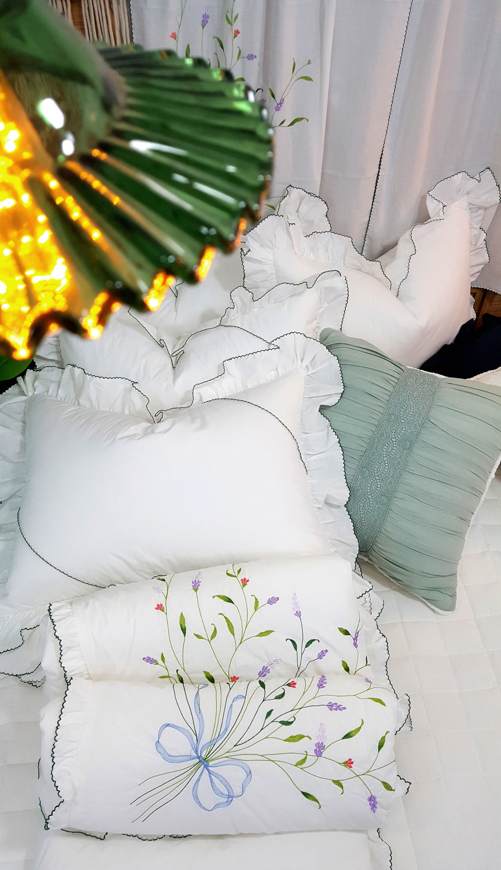 호텔이불 혼수 신혼이불 라지킹침구세트 침구류 라벤더