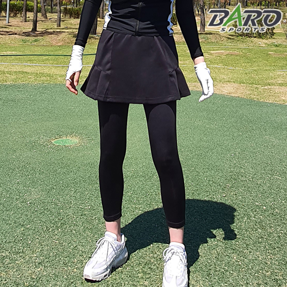 여성 치마레깅스 스크린 연습장 편한 필드복