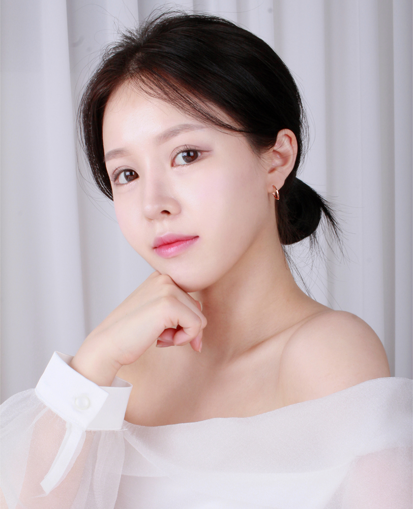 17미리 원터치 14K 링 귀걸이 기본 슬림 베이직 심플 여성 금 데일리 - 상세 이미지 3