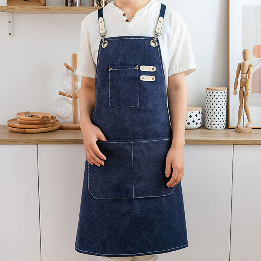 송강 앞치마 카페 바리스타 어린이집 주방 미용실 공방 미술