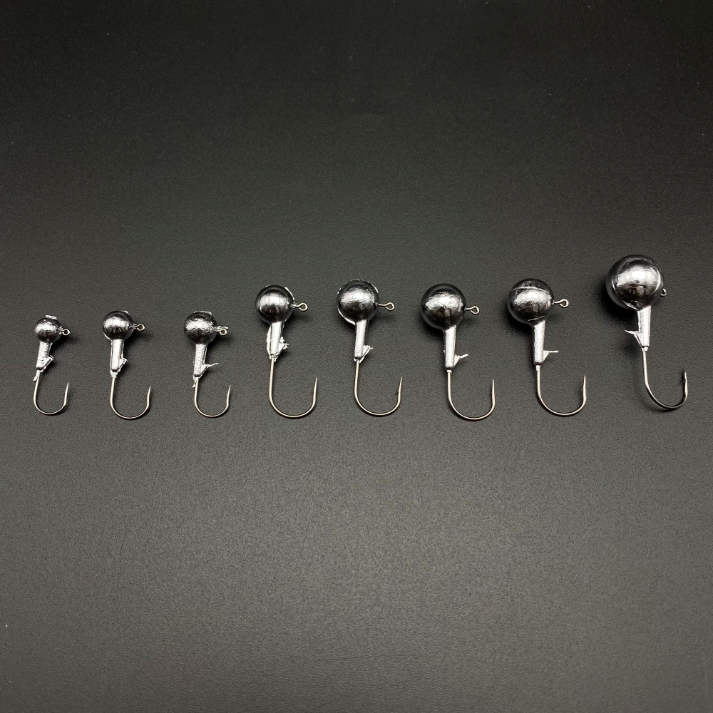 지그헤드 루어 바늘 백니켈 볼락 갈치 농어 쏘가리 아징 낚시 1oz 이미지 3