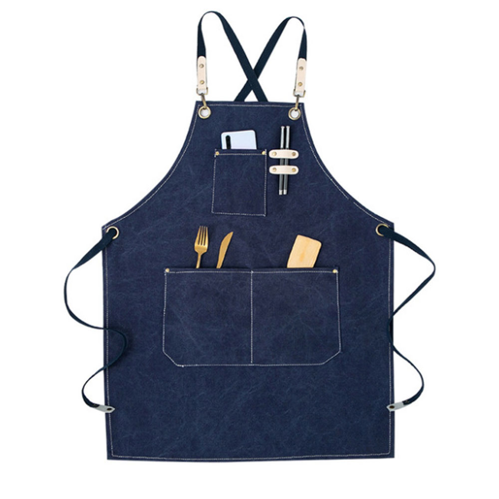 송강 앞치마 카페 바리스타 어린이집 주방 미용실 공방 미술