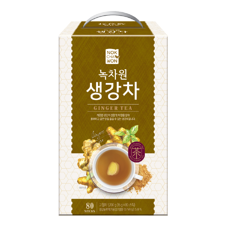 [녹차원] 생강차 80스틱 1BOX (4입수)