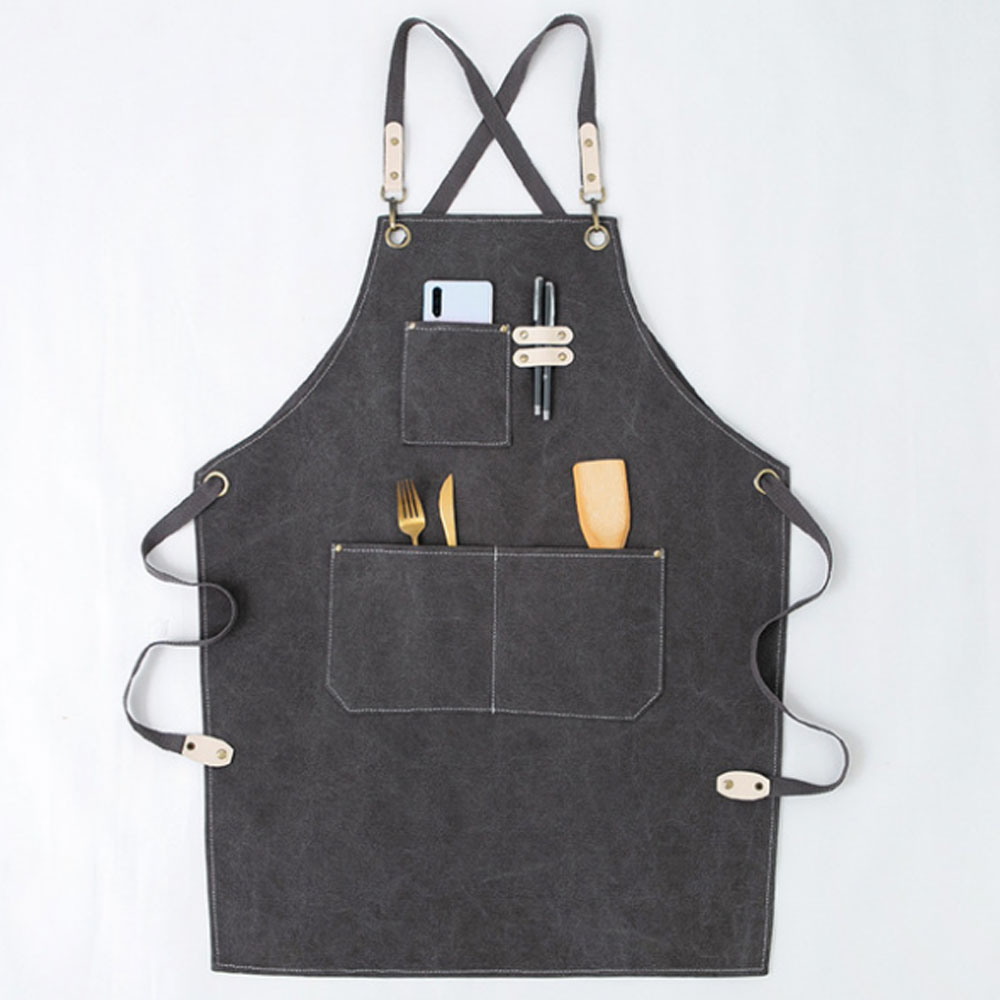 송강 앞치마 카페 바리스타 어린이집 주방 미용실 공방 미술