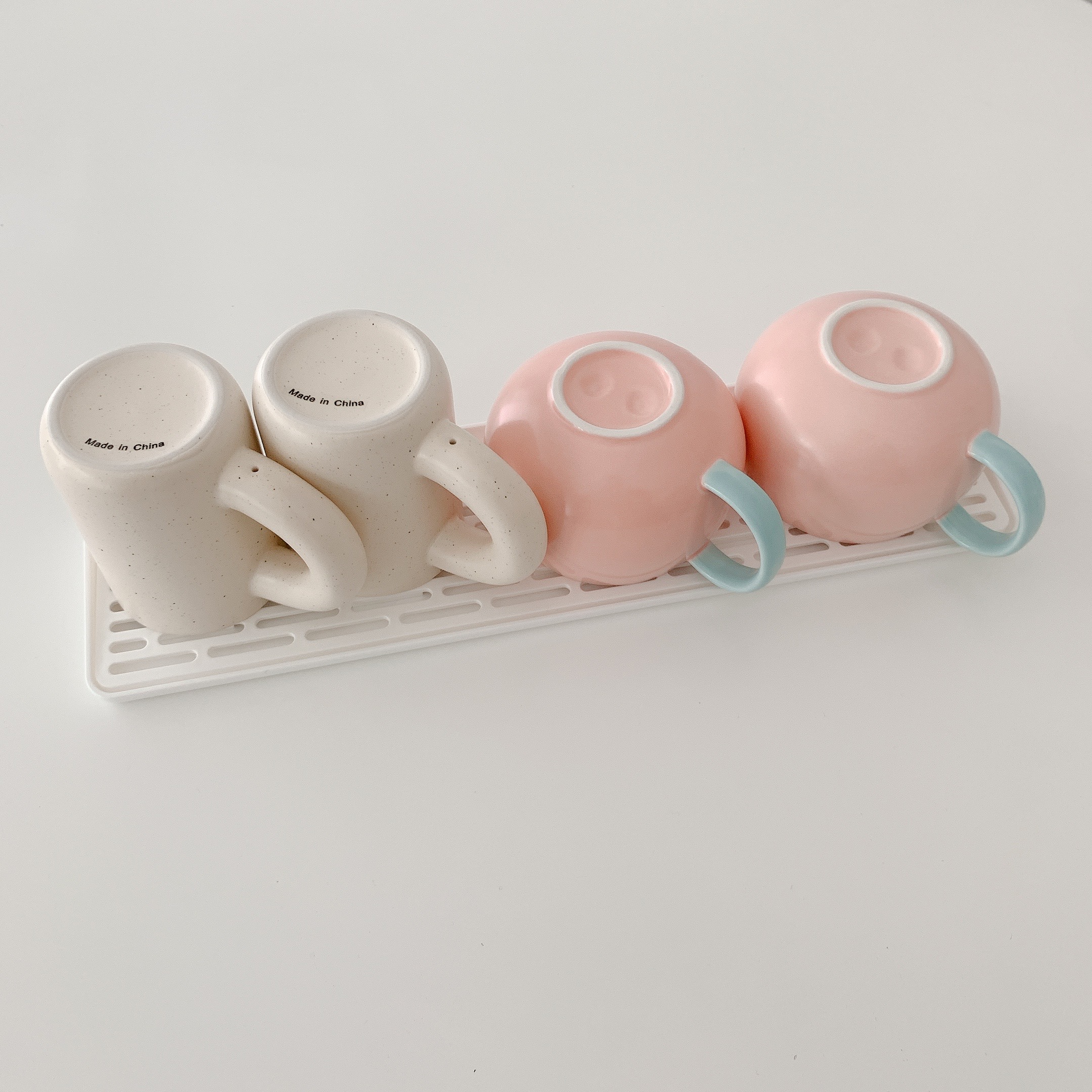 물빠짐 컵주방 트레이 (소) 식기건조대 살림공간