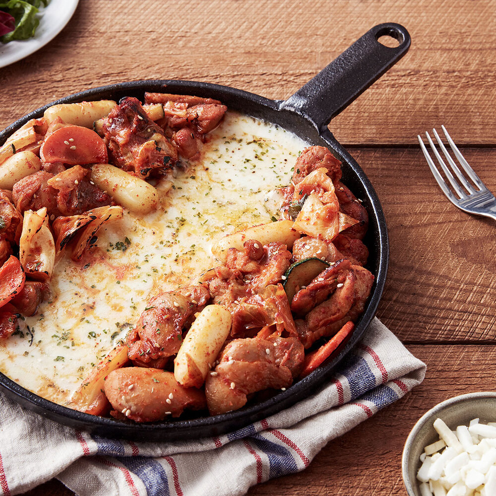 심쿡 더블 치즈 닭갈비 2인분 밀키트 쿠킹박스 이미지 6