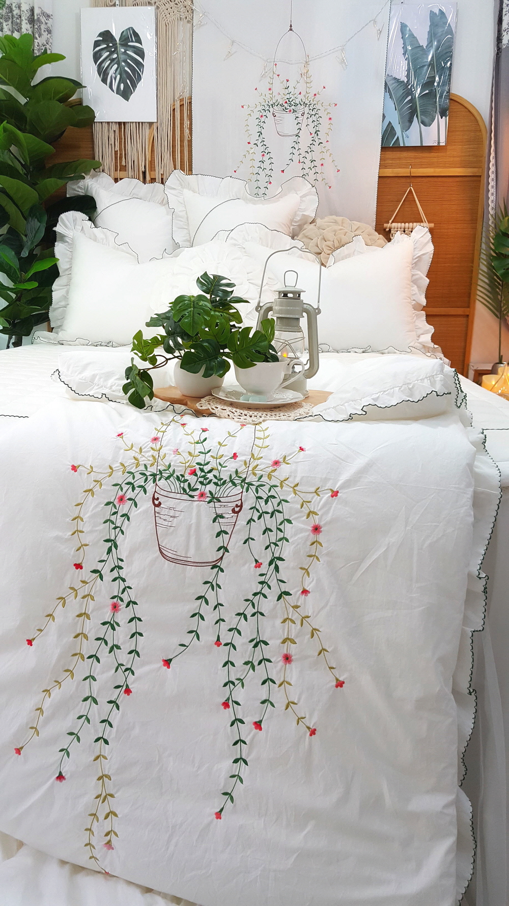 호텔이불 신혼 혼수이불 라지킹침구세트 침구류 로즈마리