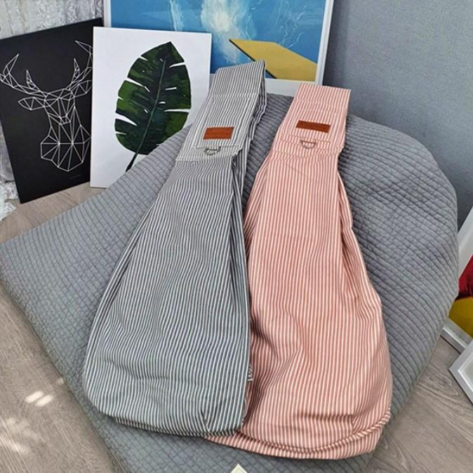 옆으로 메는 애견 가방 강아지용 슬링 애완견 가방 소형견 캐리어 강아지 백 산책 숄더