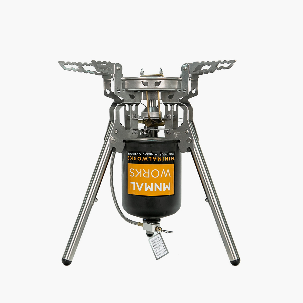 미니멀웍스 파워스토브W 강염버너 캠핑 고화력 전용 가방 세트