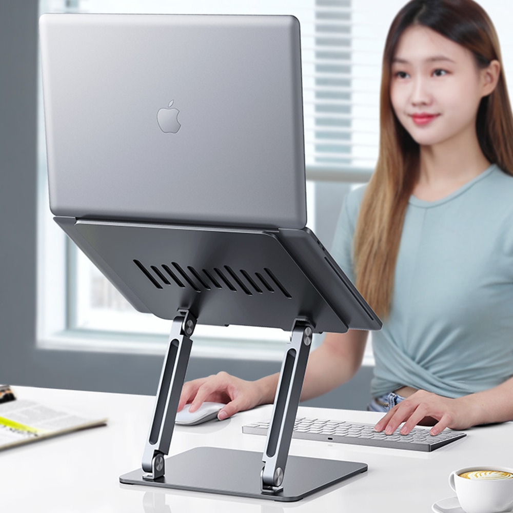 휴대용노트북거치대 접이식 알루미늄 38cm 침대 노트북 거치대 테블릿 받침대 독서대 이미지 7