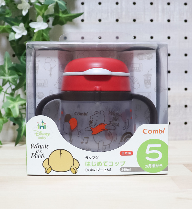 콤비 라쿠마그 처음 사용하는 머그 (240ml) / 새지 않는 빨대컵 (340ml) 곰돌이푸 / 도날드덕 / 몬포케 - 주방·식기 - 하카타몰