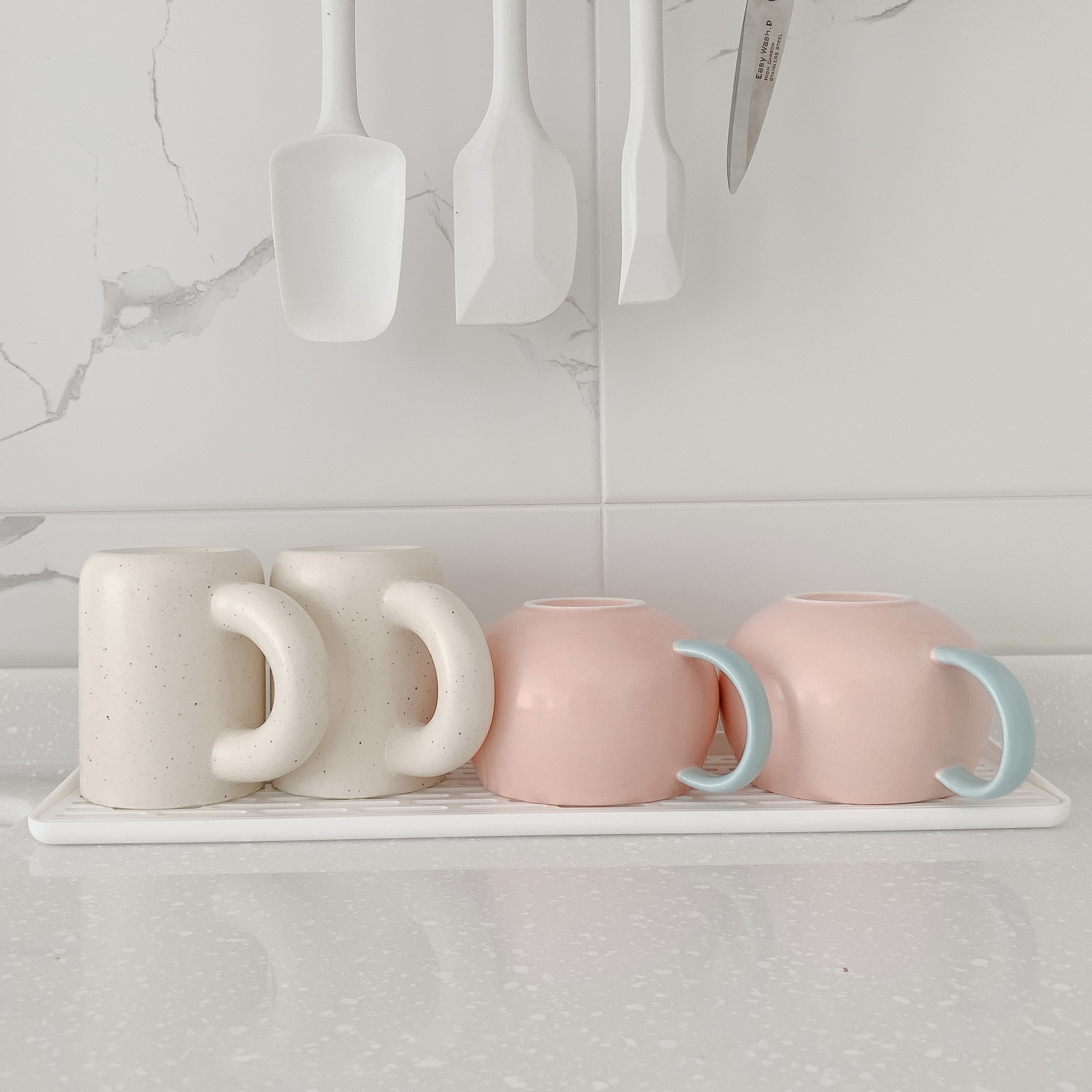 물빠짐 컵주방 트레이 (소) 식기건조대 살림공간