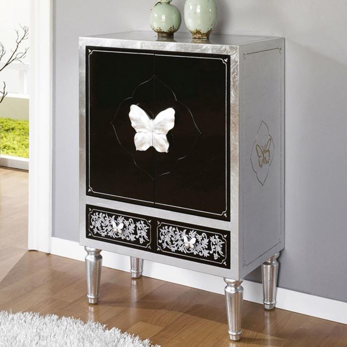 나비 엔틱 장식장 620 앤틱 빈티지 도자기 진열장 골드 트로피 찻잔 금장 접시 클래식 명품