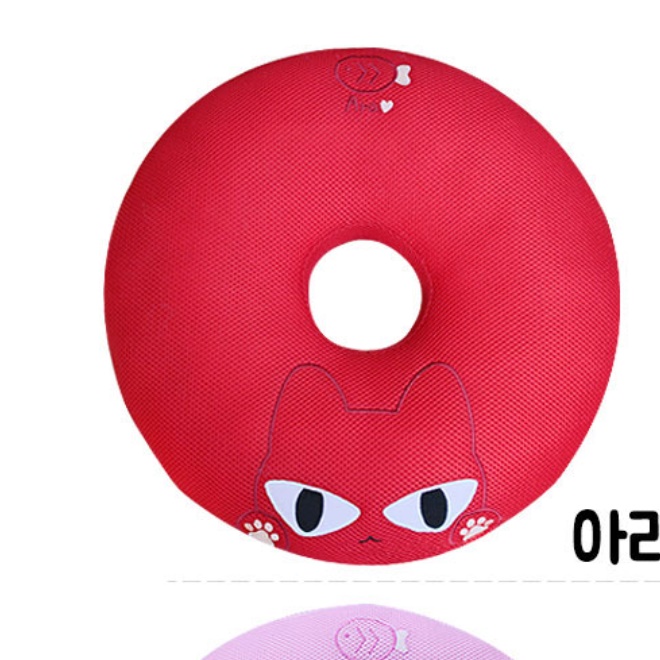 헬로캣 대형 도넛 쿠션 원형 치질방석 수험생 공시생 엉덩이 안아픈 똥꼬 방석 골반 꼬리뼈 - 상세 이미지 3