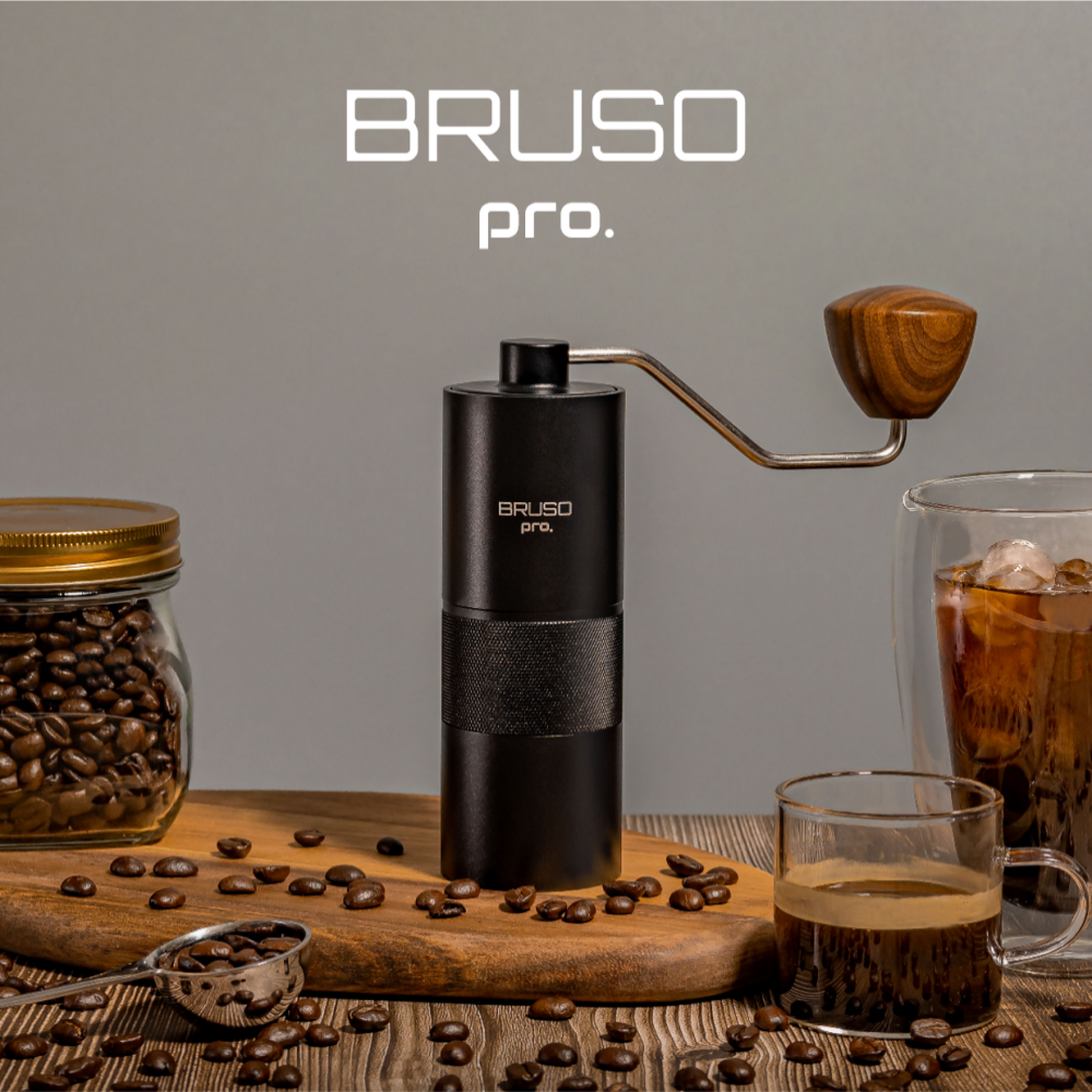 브루소 커피 수동 그라인더 핸드밀 원두 커피 분쇄기 캠핑 가정용 휴대용 핸드 가는 기계