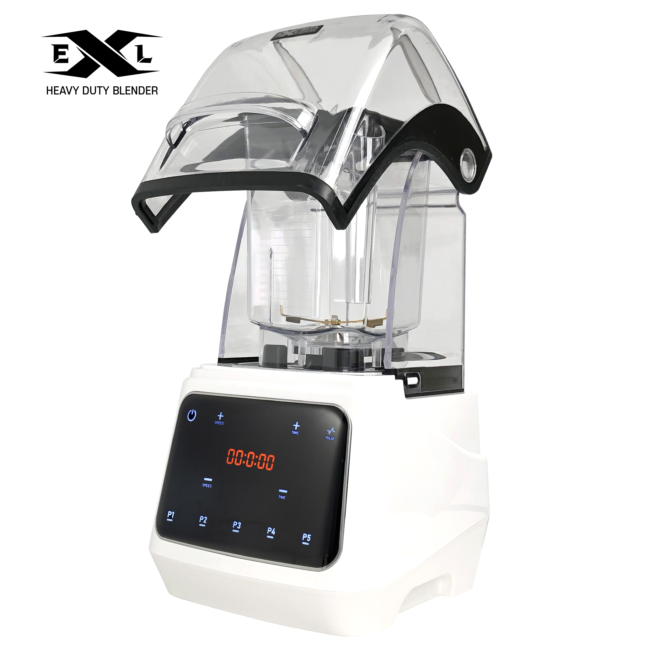 엑슬 베타 파워블렌더 화이트 초강력 업소용 블렌더 1.5L 카페 스무디 생과일주스 믹서기