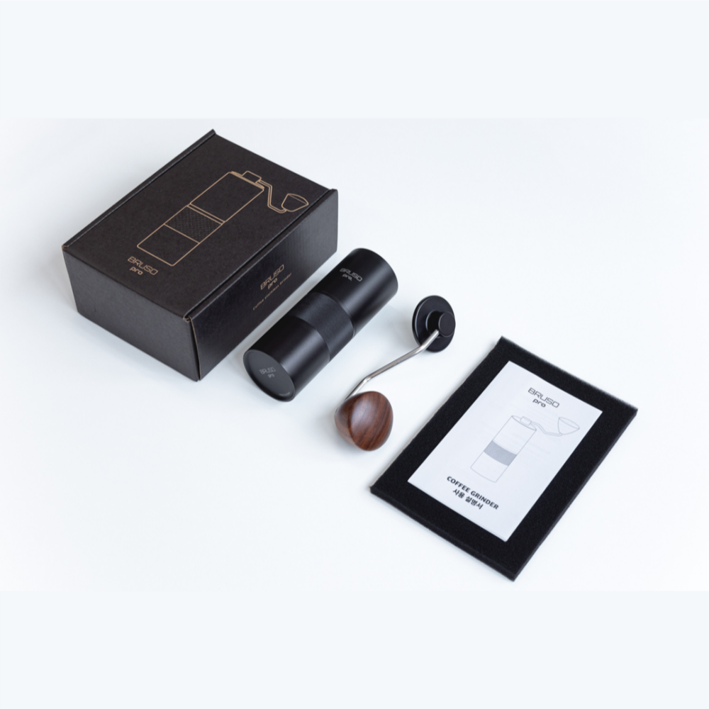 브루소 커피 수동 그라인더 핸드밀 원두 커피 분쇄기 캠핑 가정용 휴대용 핸드 가는 기계 상세 이미지 6