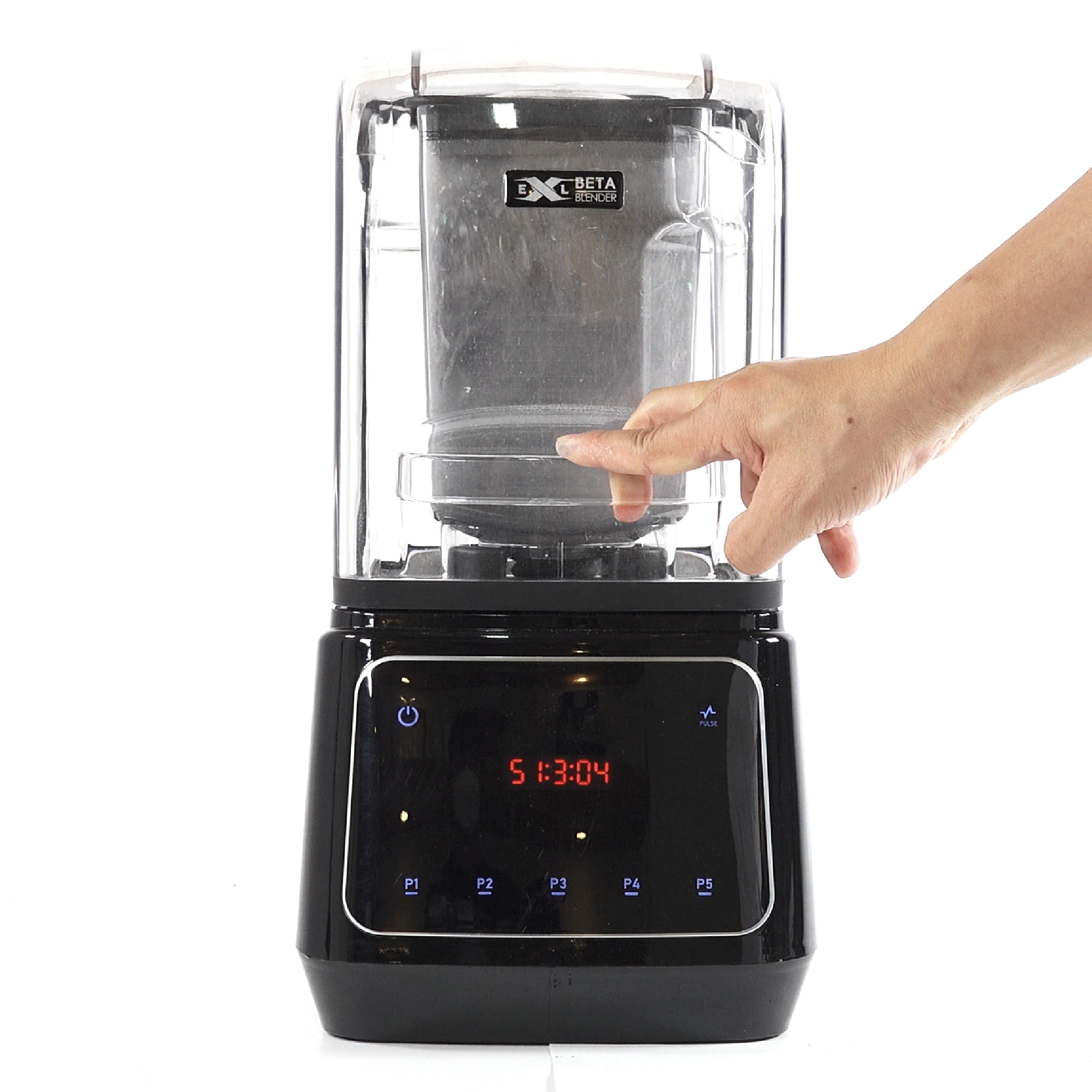 엑슬 베타 파워블렌더 화이트 초강력 업소용 블렌더 1.5L 카페 스무디 생과일주스 믹서기