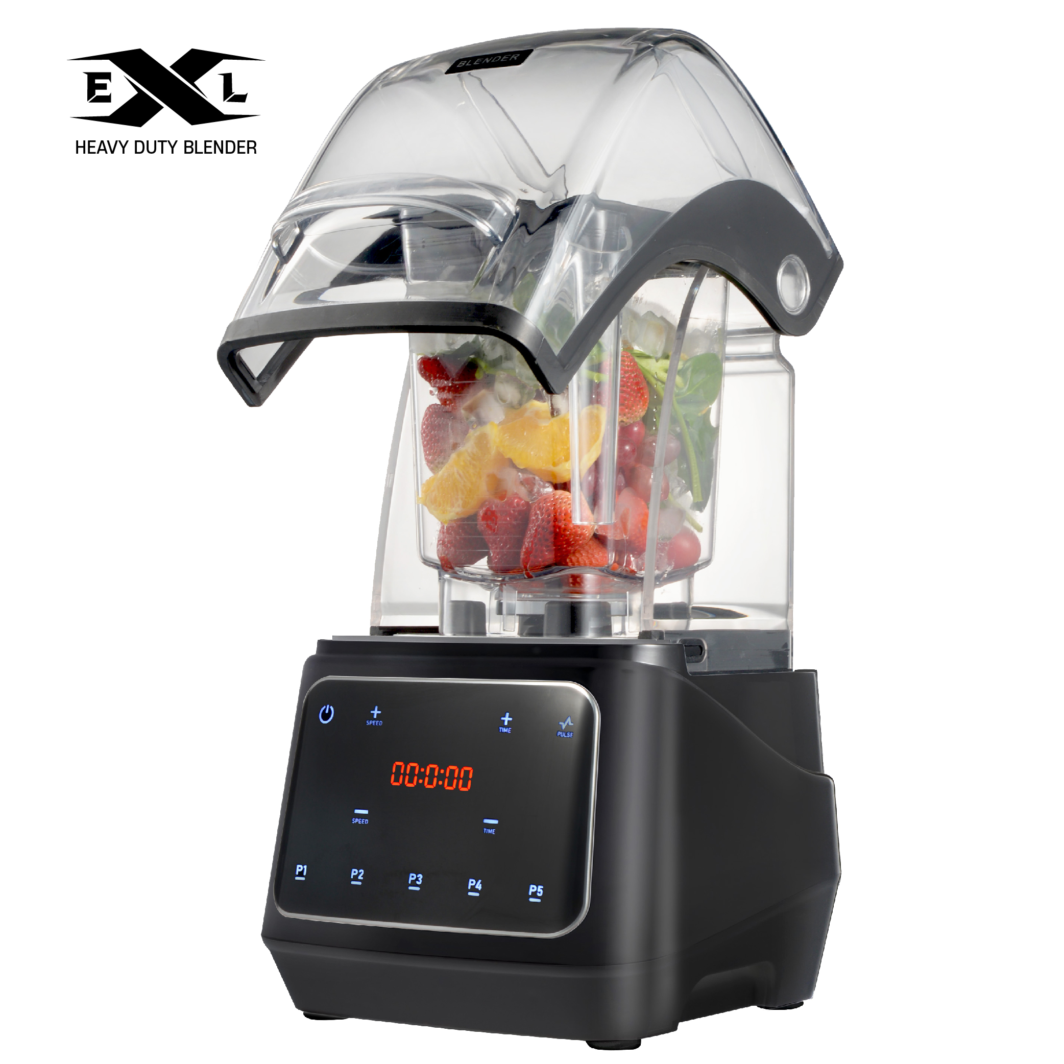 엑슬 베타 파워블렌더 화이트 초강력 업소용 블렌더 1.5L 카페 스무디 생과일주스 믹서기