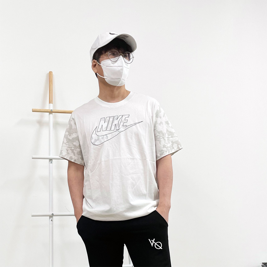 [라스트사이즈 세일] 나이키 드라이핏 퓨추라 카모 반팔 면티셔츠 M 사이즈 Only - 상세 이미지 5