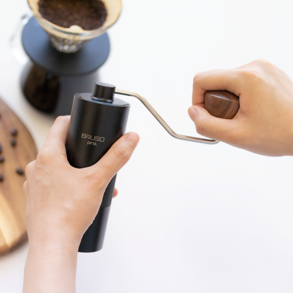 브루소 커피 수동 그라인더 핸드밀 원두 커피 분쇄기 캠핑 가정용 휴대용 핸드 가는 기계 상세 이미지 5