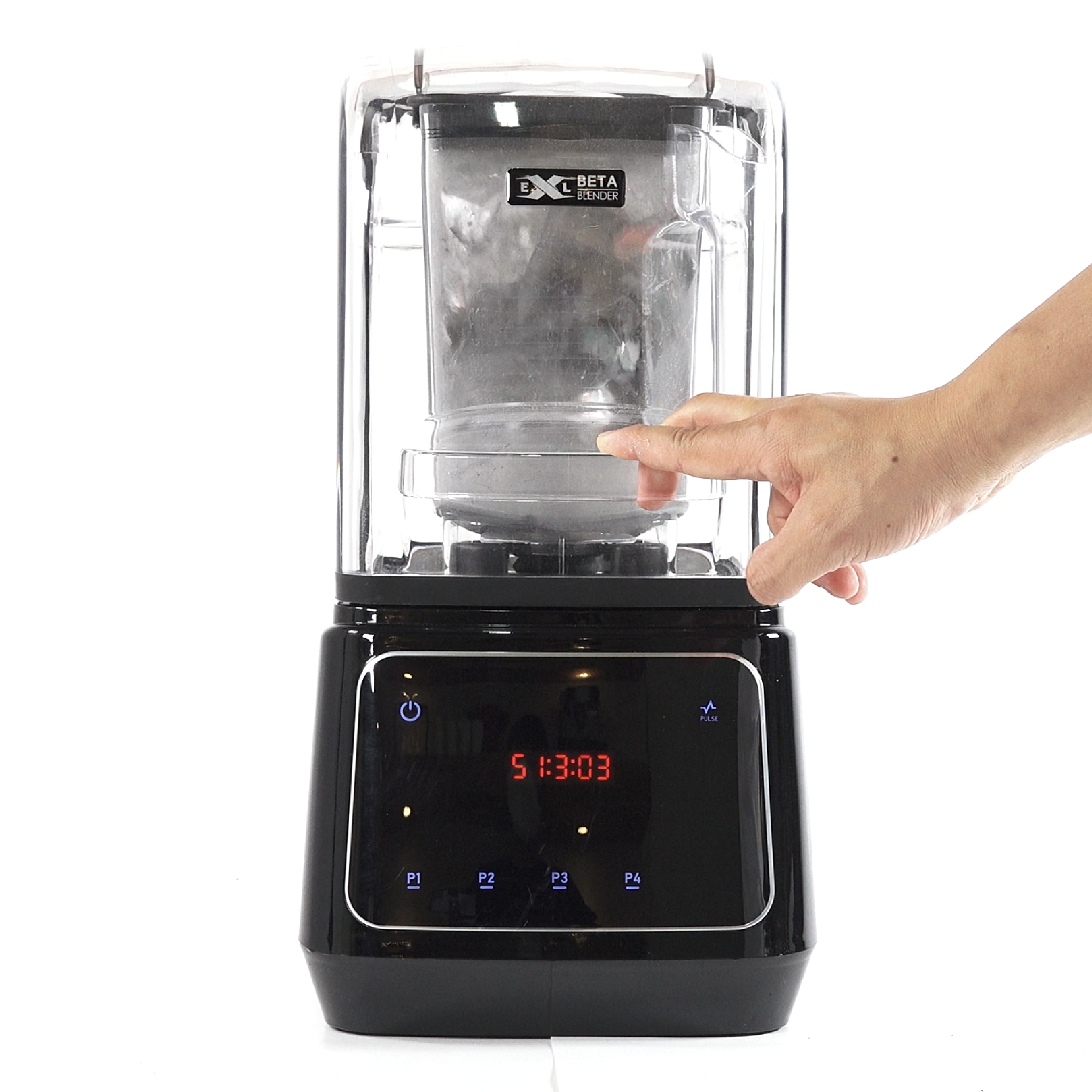 엑슬 베타 파워블렌더 화이트 초강력 업소용 블렌더 1.5L 카페 스무디 생과일주스 믹서기