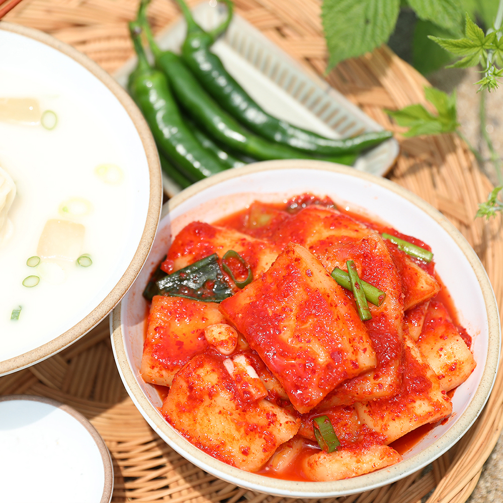 셰프애찬 박셰프 석박지1kg, 깍두기 무김치 이미지 4