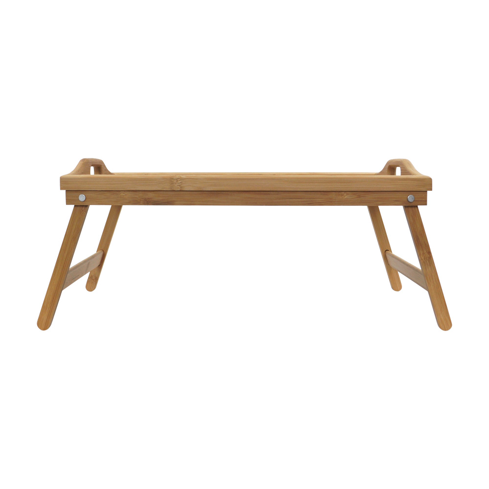 네츄럴 우드 베드트레이 50x30 미니 1인용 좌식테이블 접이식 노트북테이블 태블릿 밥상