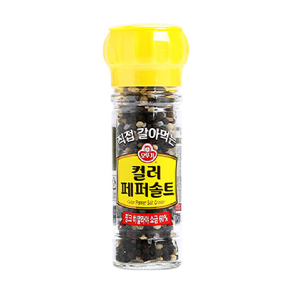 오뚜기 직접 갈아먹는 컬러페퍼솔트 70g - 상품 이미지