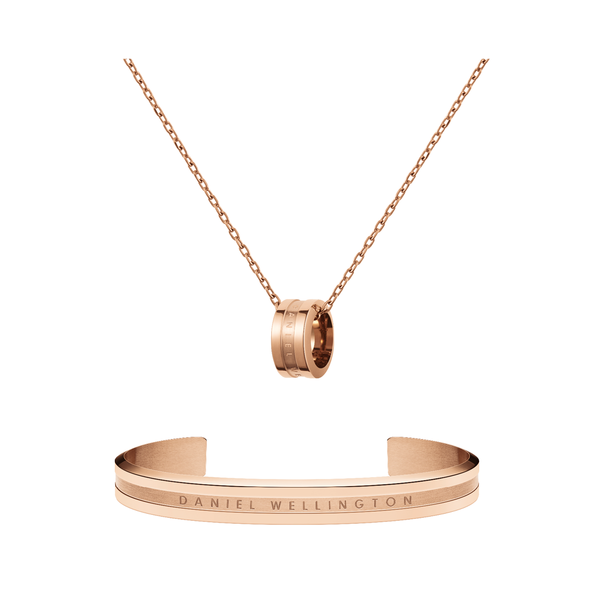 다니엘 웰링턴 ELAN NECKLACE + ELAN BRACELET SMALL - 메인 이미지