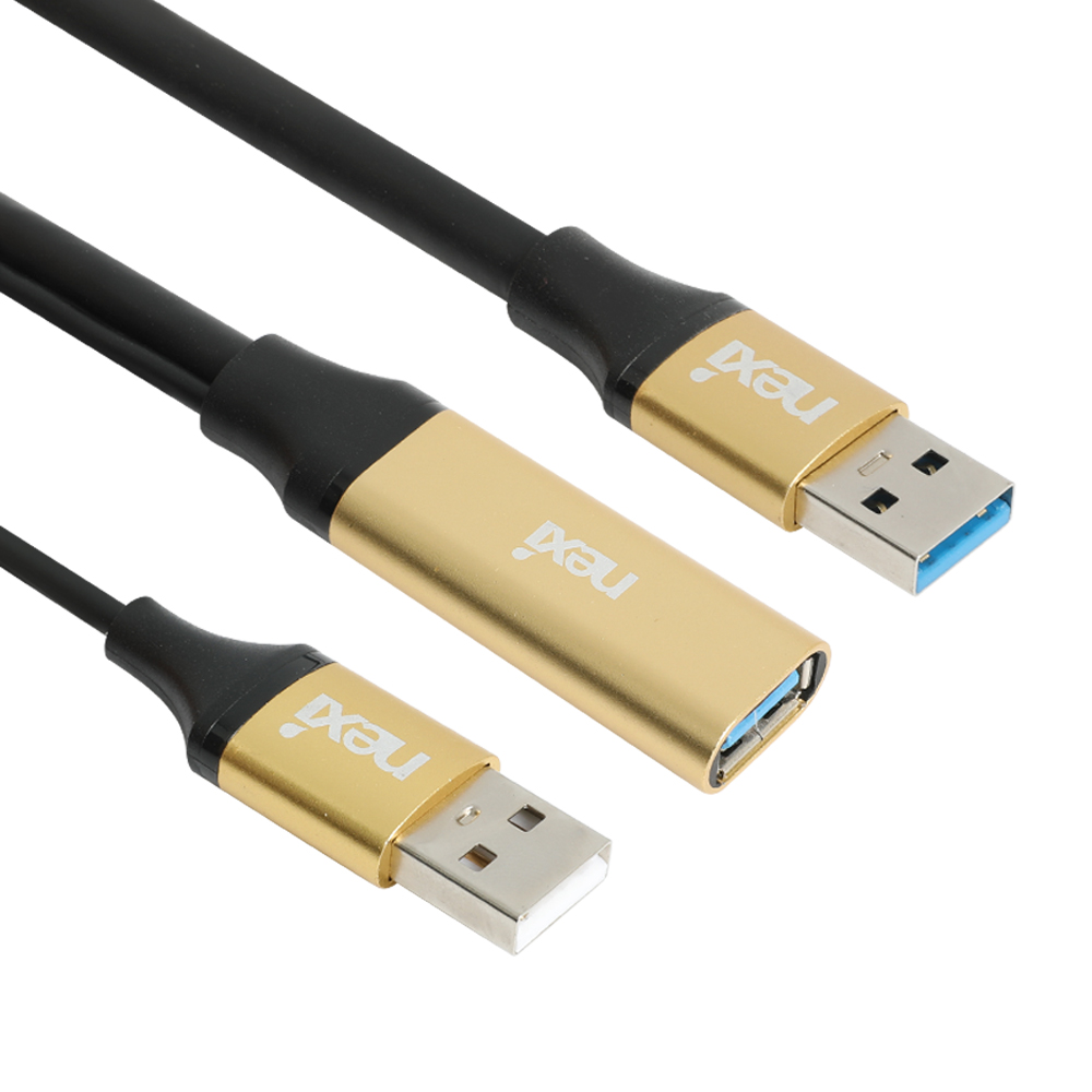 USB3.0 연장 케이블 AM AF 리피터 케이블 5m, 1개 - 상품 이미지