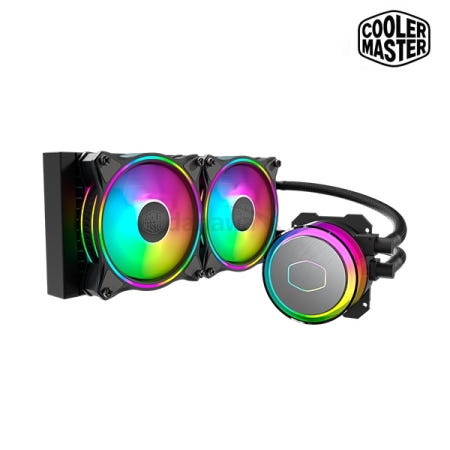 쿨러마스터 MasterLiquid ML240 Illusion (BLACK) / LED Tube Sleeve A1 (12mm) 1:1 증정이벤트