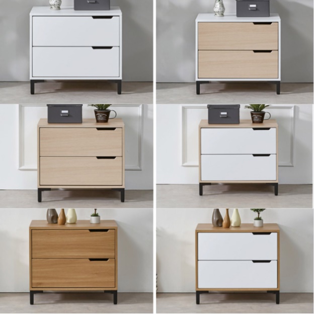 원룸 TV 다이 티브 슬림 2단 미니거실장 폭 좁은 거실 장 600 낮은거실장 화이트 티비장