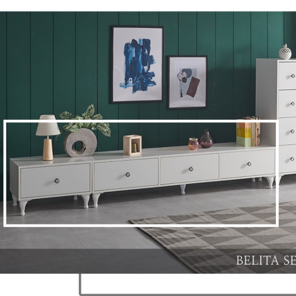 모던 티비다이 서랍장 화이트 거실장 75인치 티비거실장 낮은 거실 그레이 원목 티브 2400