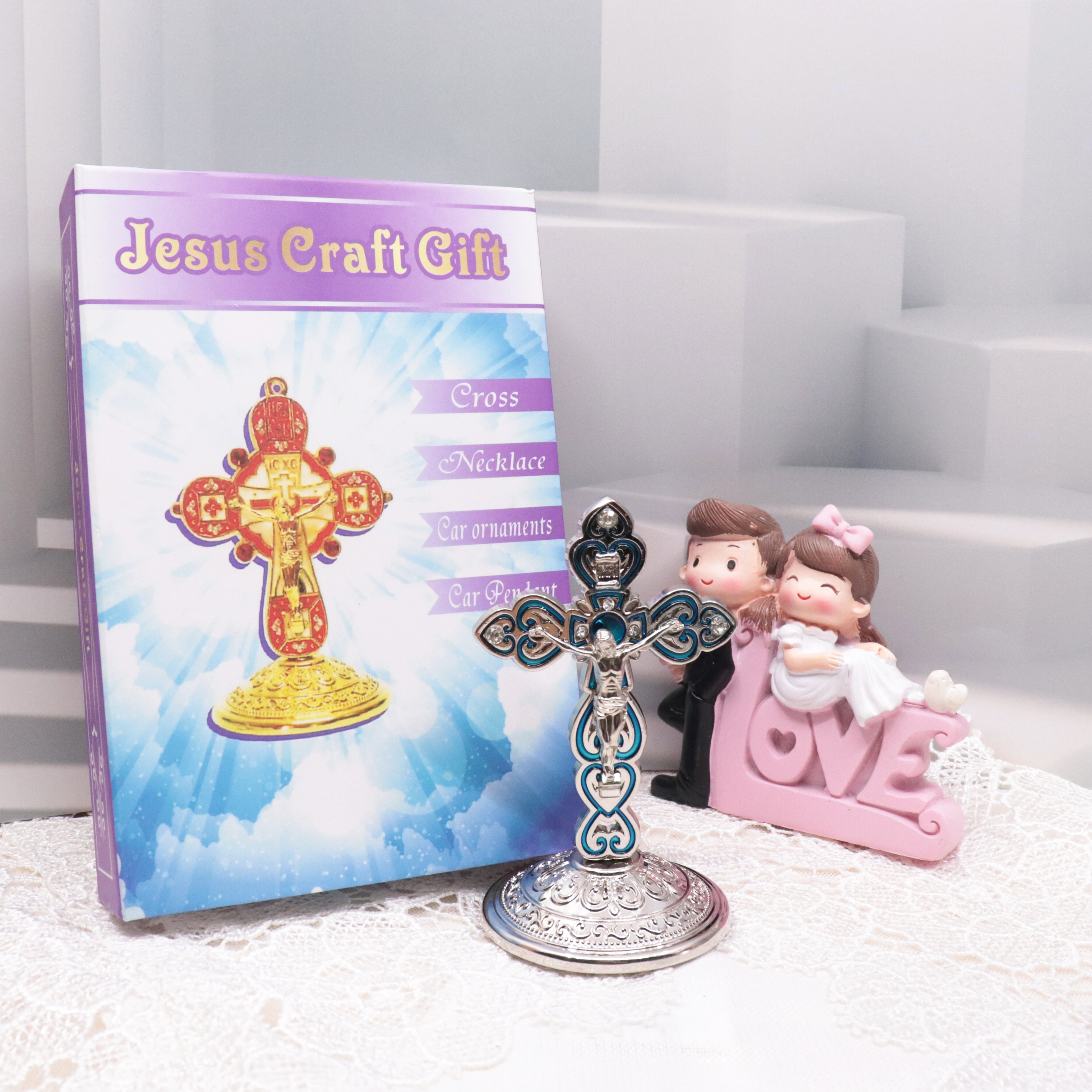 푸른 십자가 미니성상 이미지 3