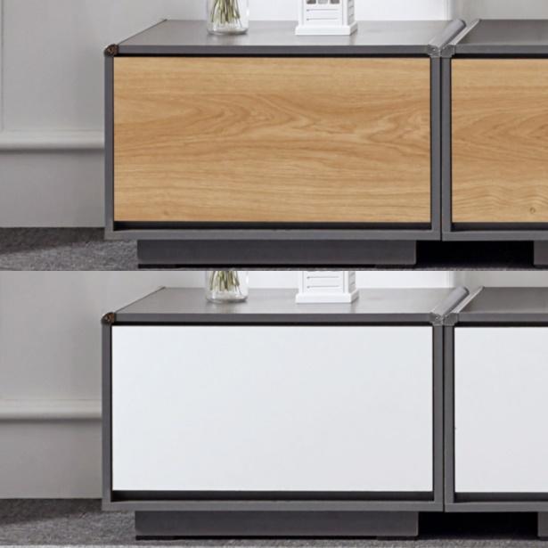 고급 원룸티비 다이 화이트거실장 미니거실장 낮은장 폭 좁은 거실장 600 슬림 티브 1단