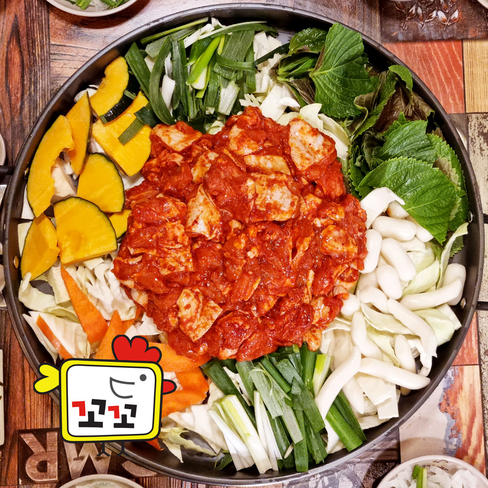 춘천닭갈비 철판닭갈비 밀키트추천 캠핑음식 남이섬꼬꼬