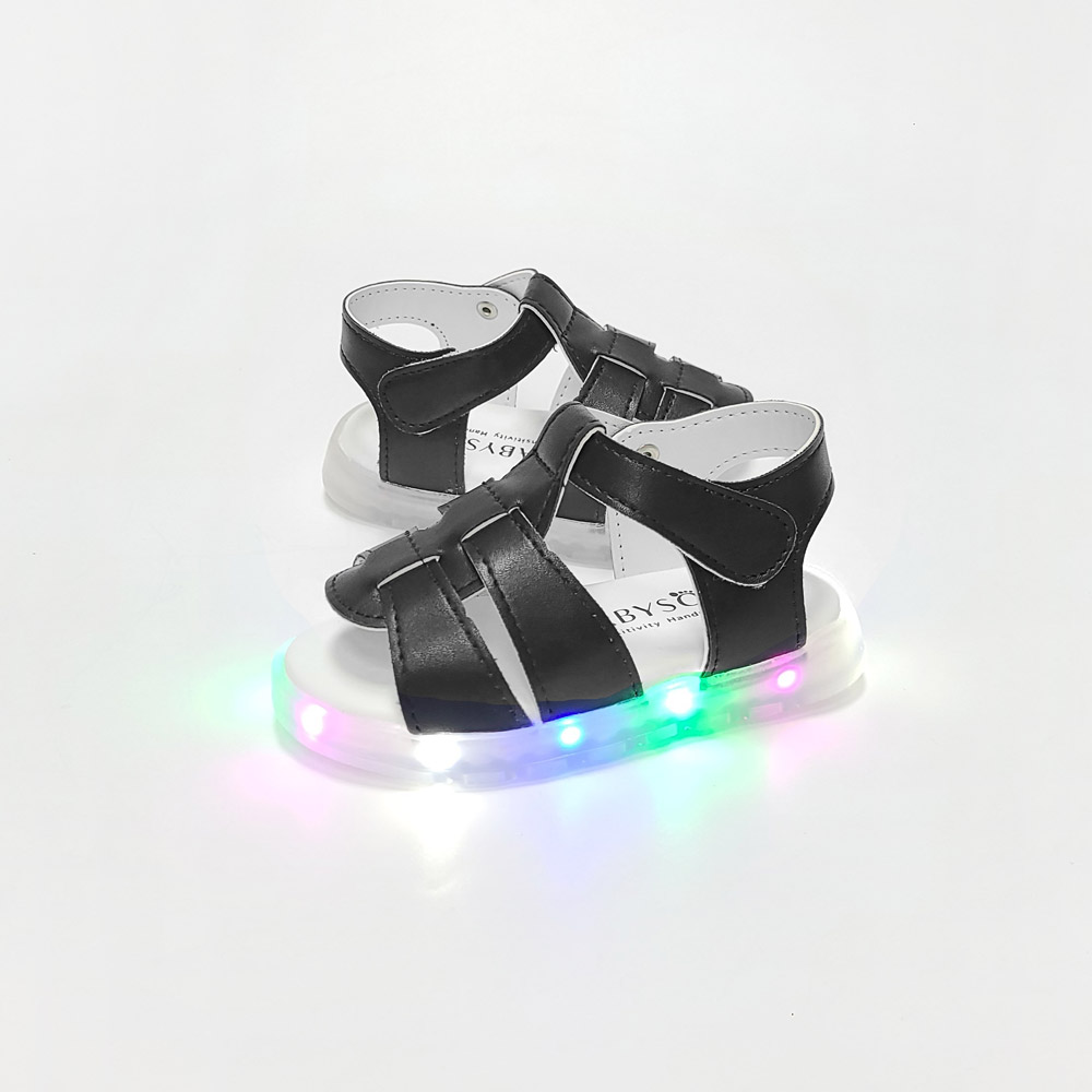 베이비솔 키라 LED 샌들 키즈 아동 아기 유아 남아 여아 신발 - 상세 이미지 2