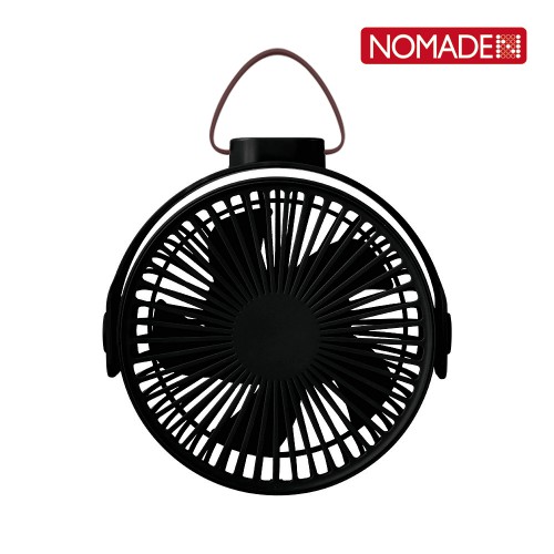 [노마드] 퓨어윈드 팬 / 캠핑 차박 타프팬 실링팬 걸이형 블랙