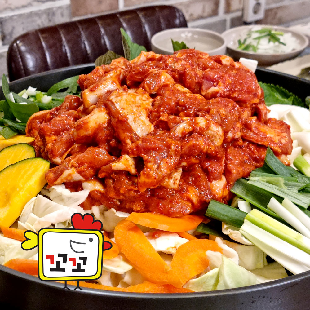 춘천닭갈비 철판닭갈비 밀키트추천 캠핑음식 남이섬꼬꼬
