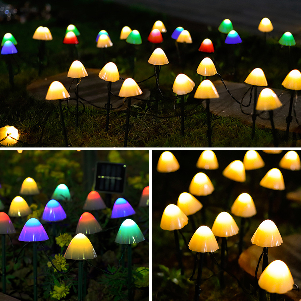 태양광 정원등 태양열 마당 화단 꾸미기 버섯등