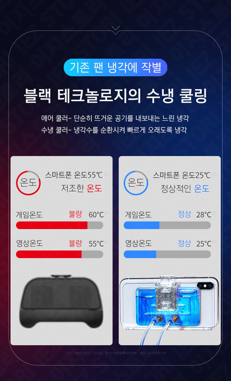 스마트폰 수냉 쿨러 냉각판 모든 바형 스마트폰 적용 - 인터파크