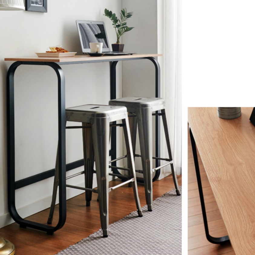 베란다 티테이블 높은 쇼파 테이블 1200 인테리어 거실 테라스 북유럽