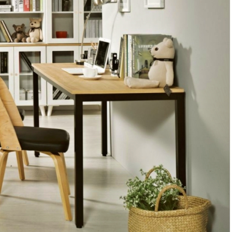 공부방책상 대학생책상 원룸 책상 엔틱 넓은 큰 디자인 공부테이블 안방 얇은 자취방 1200