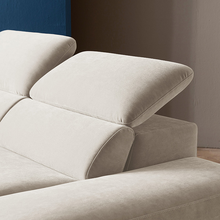 [에싸] 레노어 4인 헤드기능 패브릭 소파+스툴(리브)(카시미라, 크라비츠 옵션)