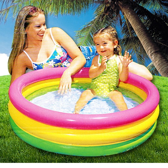 어린이 아기 간이수영장 베란다 마당 미니 수영장 전원 주택 집 가정용 수영장 이동식 풀장