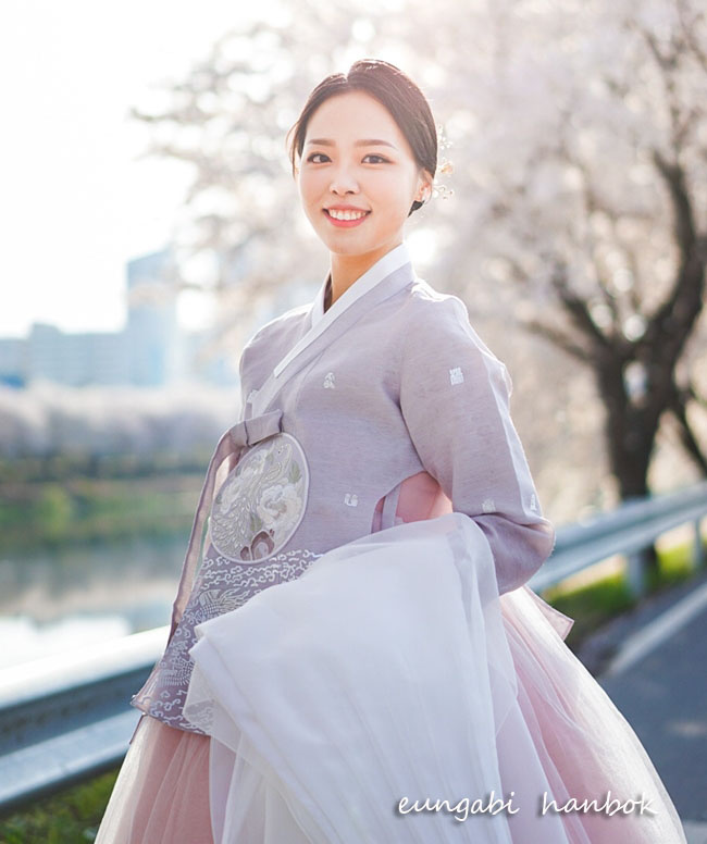 한복대여 은가비한복 은가비여신 결혼식 여자 신부 돌잔치 하객 가족 - 상품 이미지