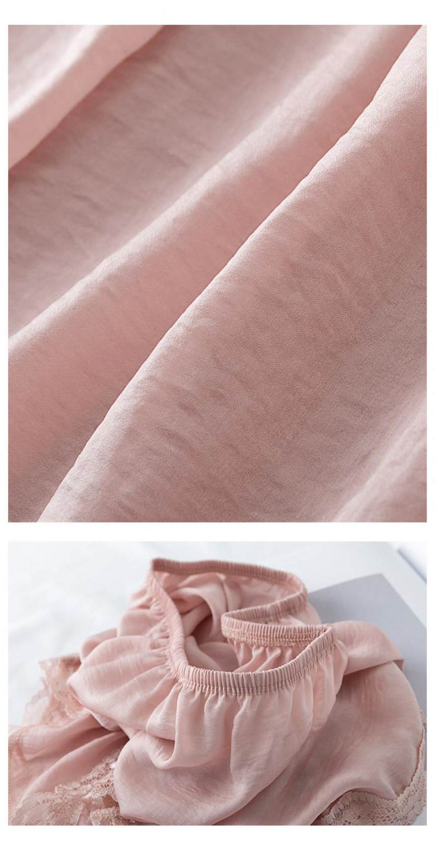 산토초이 여성속바지 인견속바지 속치마 치마속바지 여름 레이스 여자 속반바지 시원한 이미지 6