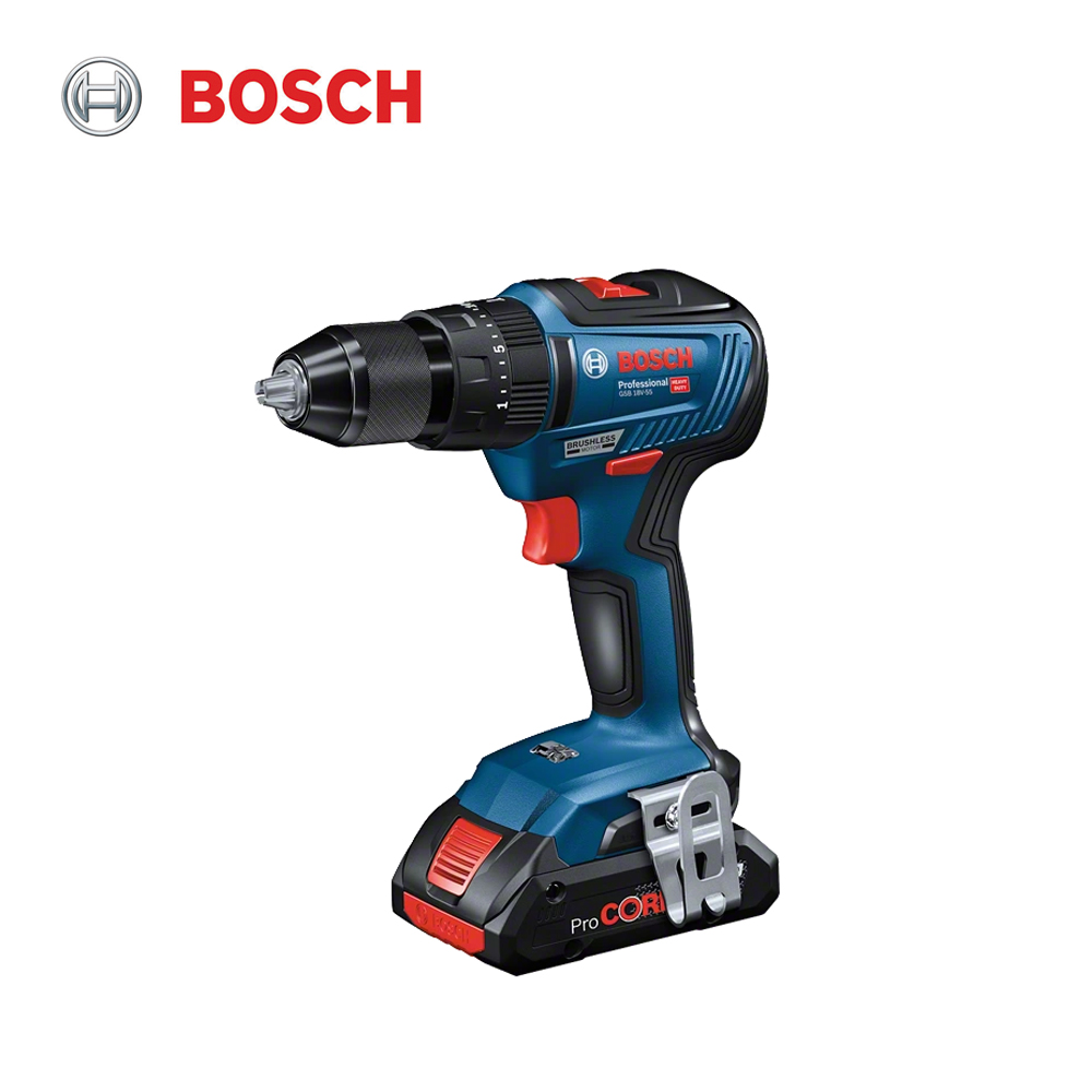 보쉬 충전 임팩트 해머드릴 GSB18V-55 (2.0AH)배터리 2개