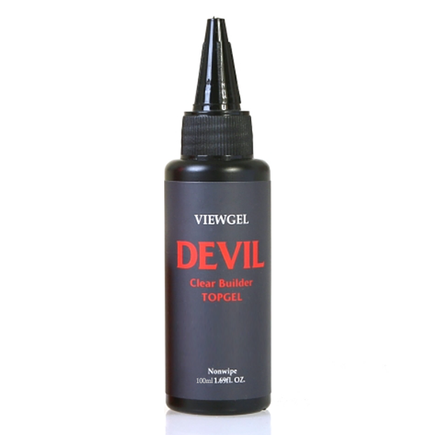 뷰젤 데빌탑젤 100ml 대용량 오버레이탑젤 - 상품 이미지